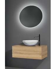 Bathroom Furniture Bench Compact 100cm Base & Led Mirror