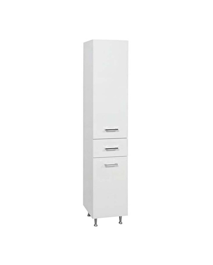 Apia Bathroom Furniture MDF Lacquer White base, washbasin, mirror-hidden cabinet