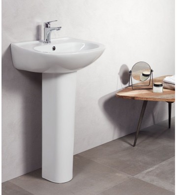 Washbasin Tema Form 55x45cm With Column