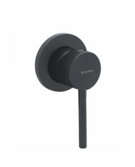 Modea Etna Black Matt Single Outlet Built-in Faucet With Rosette Ø69 (00-08630/B)