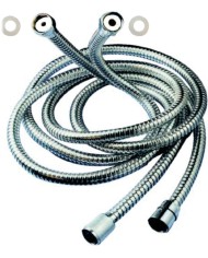 Flexible Spiral Telephone Shower Collapsible Domistyle Inox AISI 304 (175-230cm) Blister Packaging