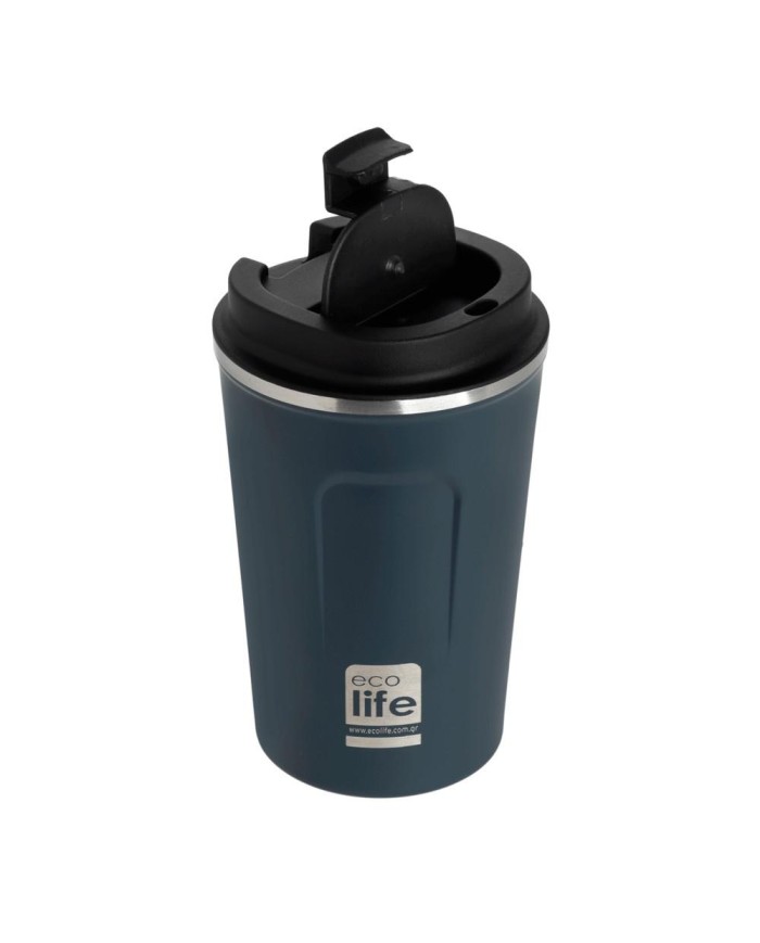 Θερμός για ροφήματα Ecolife  Dark Blue  370ml