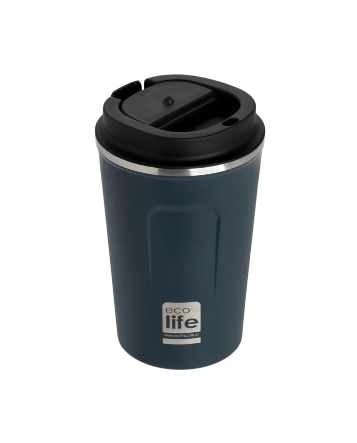 Θερμός για ροφήματα Ecolife  Dark Blue  370ml