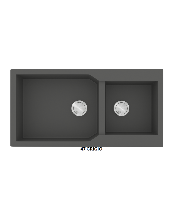 Sanitec Ultra Granite Granite Sink 804 86 2B (86X50) Heavy Duty Reversible