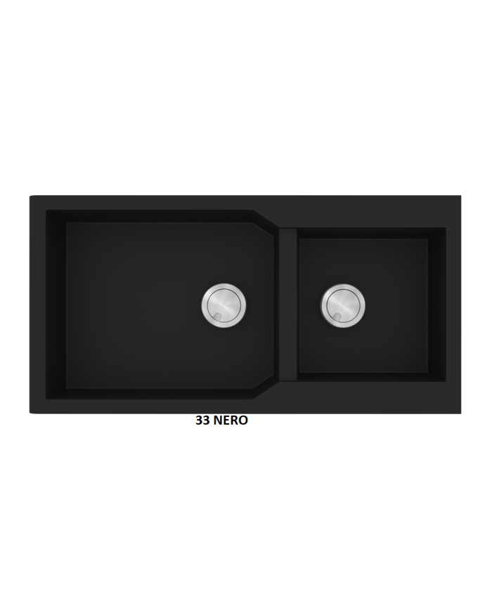 Sanitec Ultra Granite Granite Sink 804 86 2B (86X50) Heavy Duty Reversible