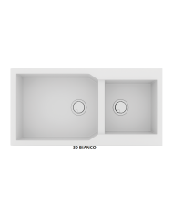 Sanitec Ultra Granite Granite Sink 804 86 2B (86X50) Heavy Duty Reversible