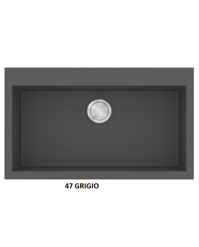 Granite Sink Sanitec Ultra Granite 808 79 1B (79X50) Heavy Duty