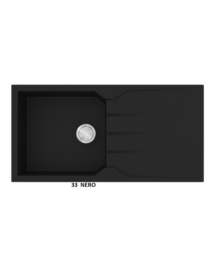 Granite Sink Sanitec Ultra Granite 811 1B 1D (100X50) Heavy Duty