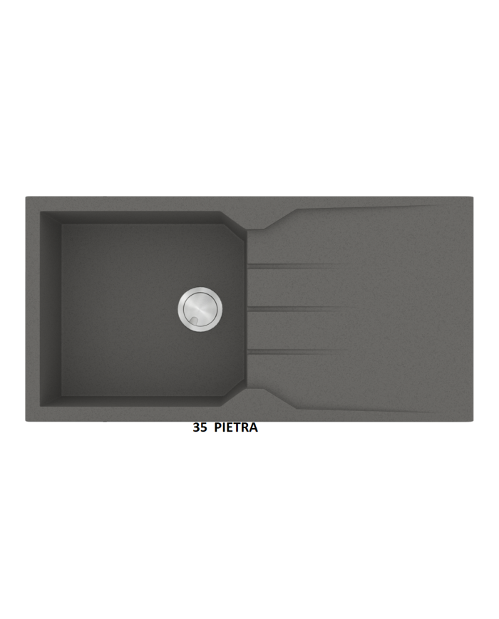 Granite Sink Sanitec Ultra Granite 811 1B 1D (100X50) Heavy Duty