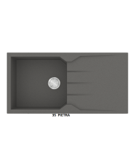 Granite Sink Sanitec Ultra Granite 811 1B 1D (100X50) Heavy Duty