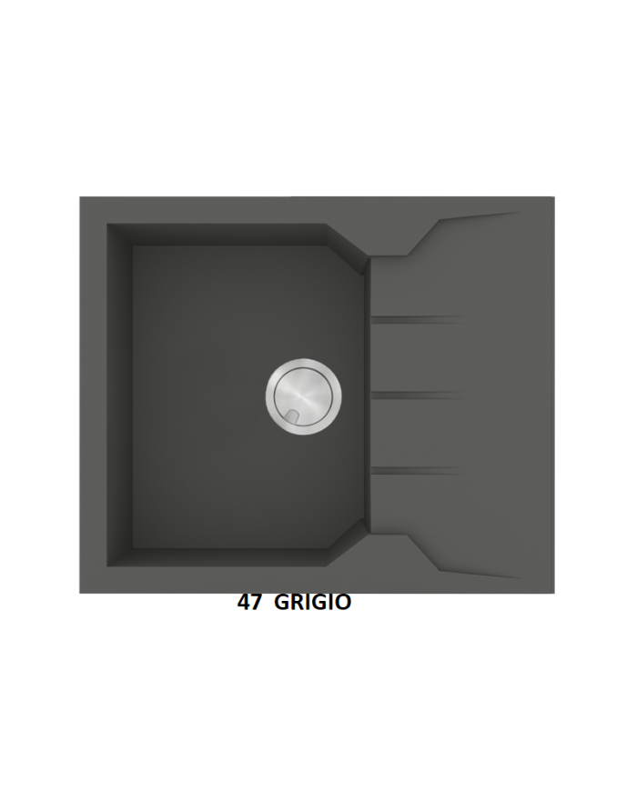 Granite Sink Sanitec Ultra Granite 812 1B 1D (60X50) Heavy Duty Reversible