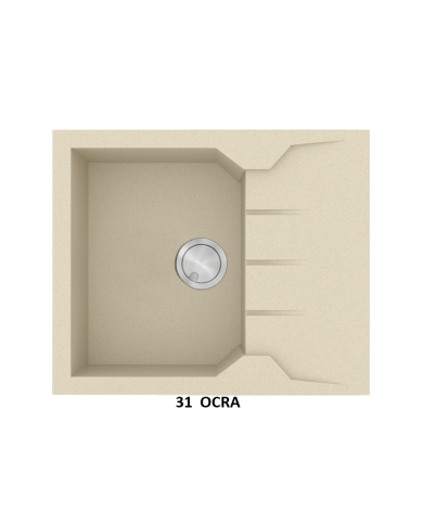 Granite Sink Sanitec Ultra Granite 812 1B 1D (60X50) Heavy Duty Reversible