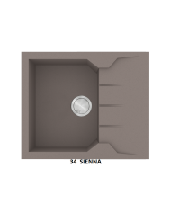 Granite Sink Sanitec Ultra Granite 812 1B 1D (60X50) Heavy Duty Reversible