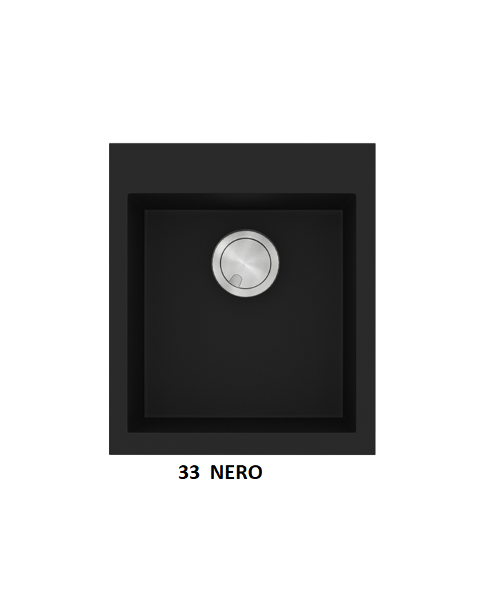 Νεροχύτης Γρανιτένιος Sanitec Ultra Granite 813 45 1B  (45X50) Βαρέως Τύπου