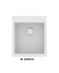 Νεροχύτης Γρανιτένιος Sanitec Ultra Granite 813 45 1B  (45X50) Βαρέως Τύπου