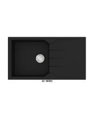 Granite Sink Sanitec Ultra Granite 814 86 1B 1D (86X50) Heavy Duty