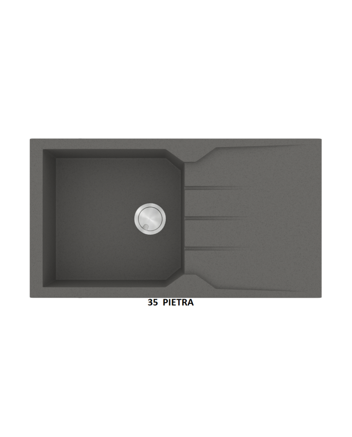 Granite Sink Sanitec Ultra Granite 814 86 1B 1D (86X50) Heavy Duty