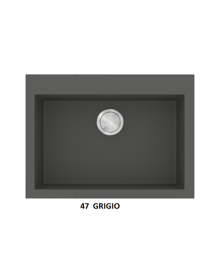 Νεροχύτης Γρανιτένιος Sanitec Ultra Granite 815 70 1B  (70X50) Βαρέως Τύπου