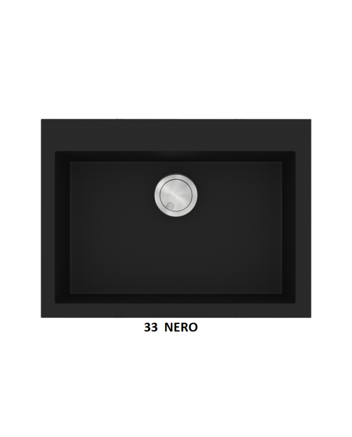 Νεροχύτης Γρανιτένιος Sanitec Ultra Granite 815 70 1B  (70X50) Βαρέως Τύπου