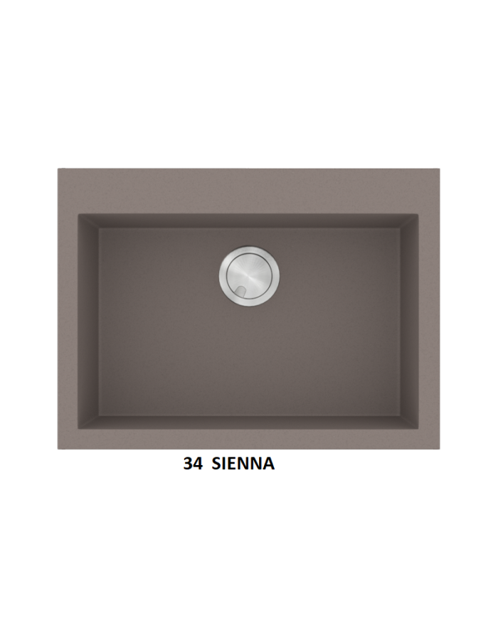 Νεροχύτης Γρανιτένιος Sanitec Ultra Granite 815 70 1B  (70X50) Βαρέως Τύπου