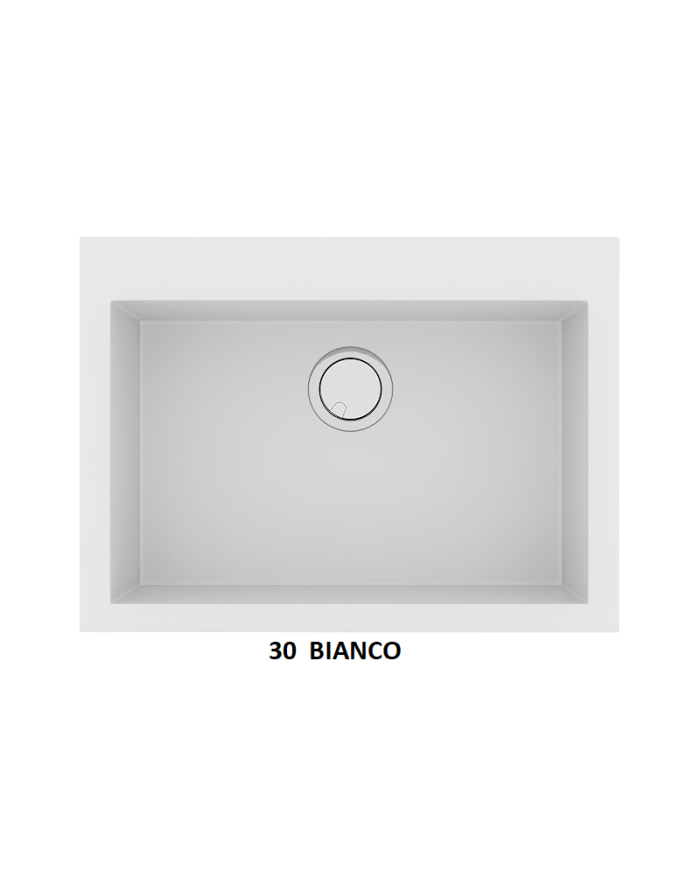 Νεροχύτης Γρανιτένιος Sanitec Ultra Granite 815 70 1B  (70X50) Βαρέως Τύπου