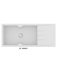 Νεροχύτης Γρανιτένιος Sanitec Ultra Granite 817 116 1B 1D (116X50) Βαρέως Τύπου