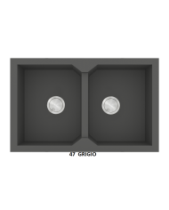 Granite Sink Sanitec Ultra Granite 818 86 2B (86X50) Heavy Duty