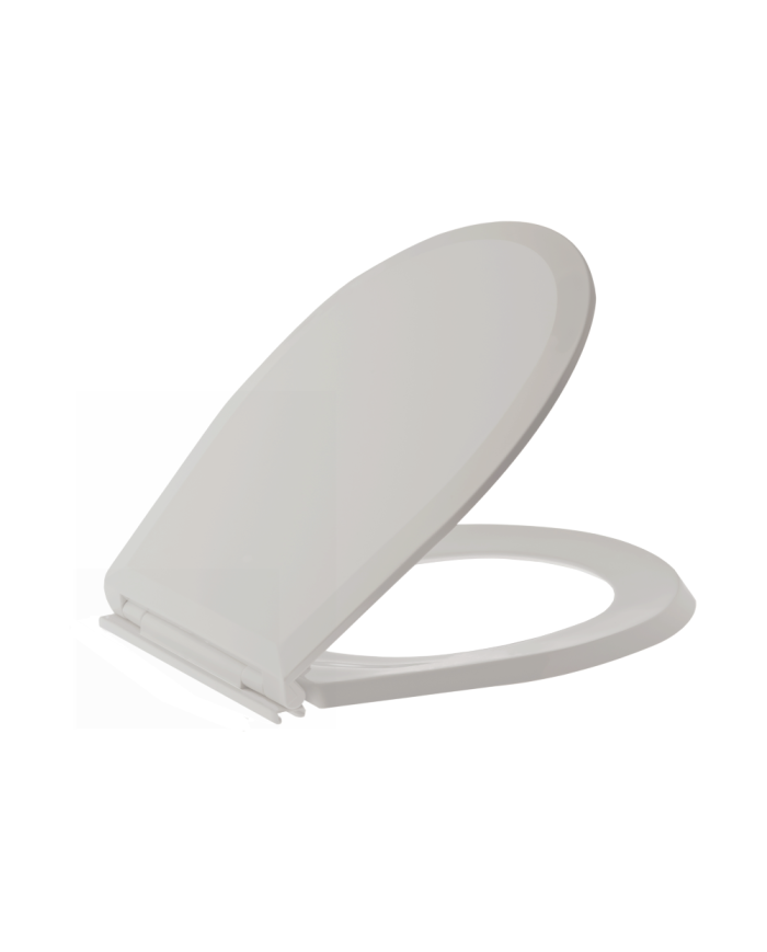 Κάλυμμα - Καπάκι Λεκάνης W.C Λευκό Πλαστικό Όλυμπος  (42,5x35cm)