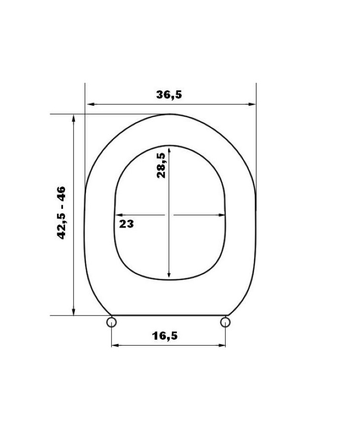 Cover - W.C Basin Lid White Plastic Imperial B320 (45x36.5cm)