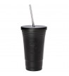 Thermos for drinks Ecolife Black thermos 480ml (matte)