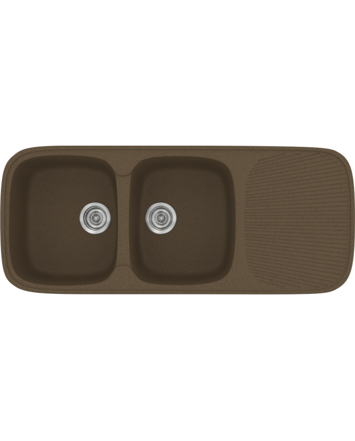 Sanitec Classic 300 Synthetic Granite Sink (116 X 50cm) Reversible