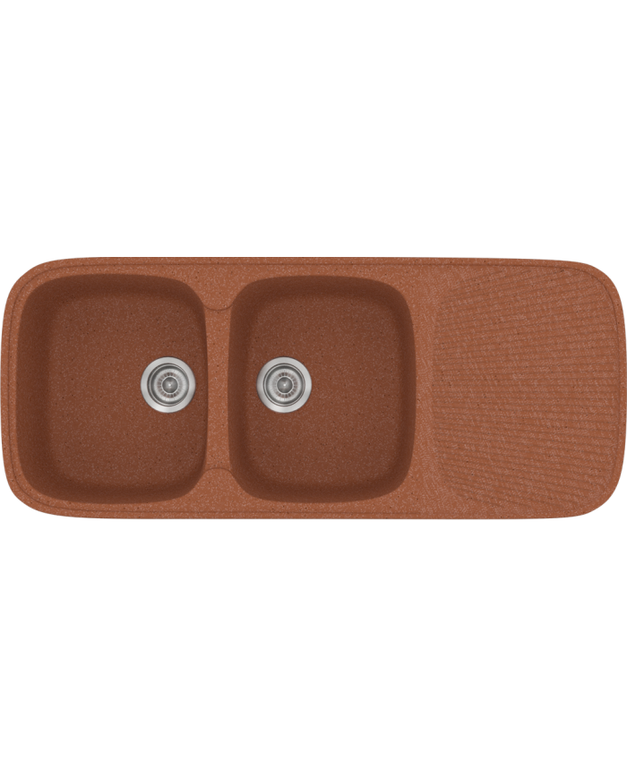 Sanitec Classic 300 Synthetic Granite Sink (116 X 50cm) Reversible