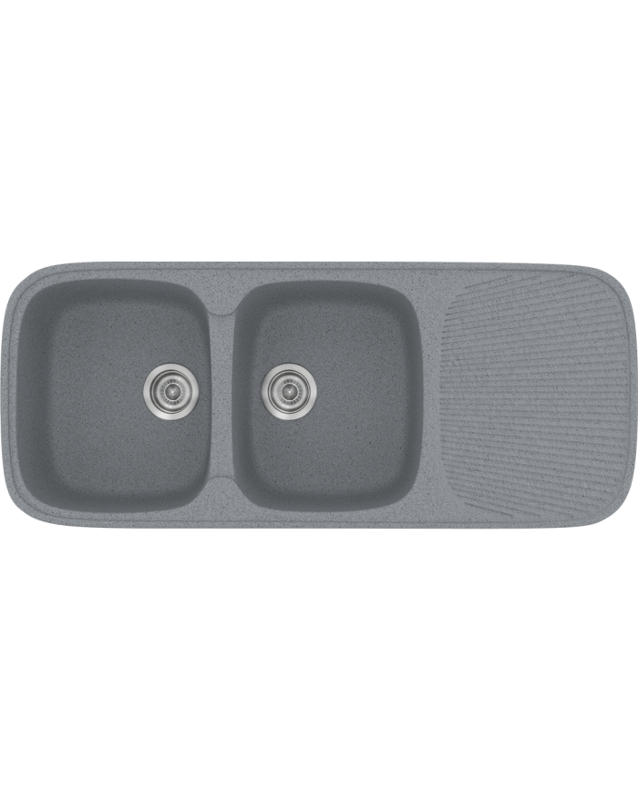 Sanitec Classic 300 Synthetic Granite Sink (116 X 50cm) Reversible