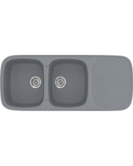 Sanitec Classic 300 Synthetic Granite Sink (116 X 50cm) Reversible