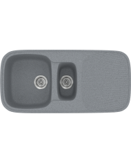 Sanitec Classic 301 Synthetic Granite Sink (97 X 50cm) Reversible