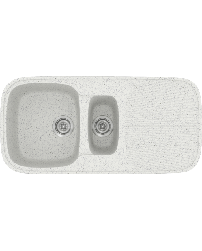 Sanitec Classic 301 Synthetic Granite Sink (97 X 50cm) Reversible