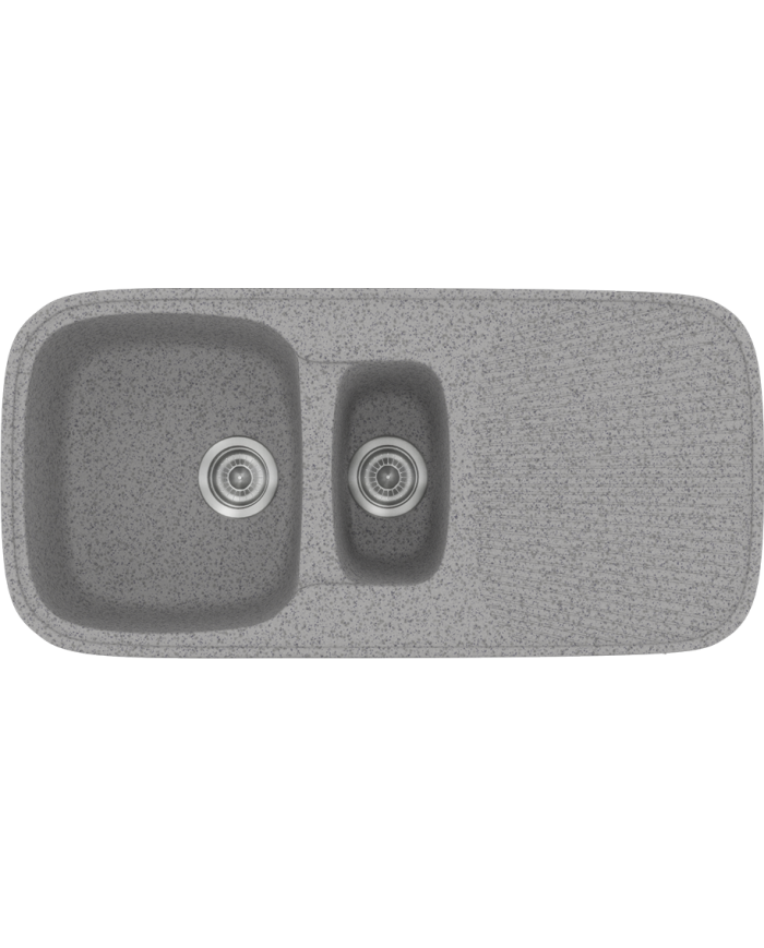 Sanitec Classic 301 Synthetic Granite Sink (97 X 50cm) Reversible