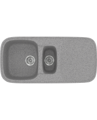 Sanitec Classic 301 Synthetic Granite Sink (97 X 50cm) Reversible