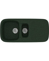 Sanitec Classic 301 Synthetic Granite Sink (97 X 50cm) Reversible