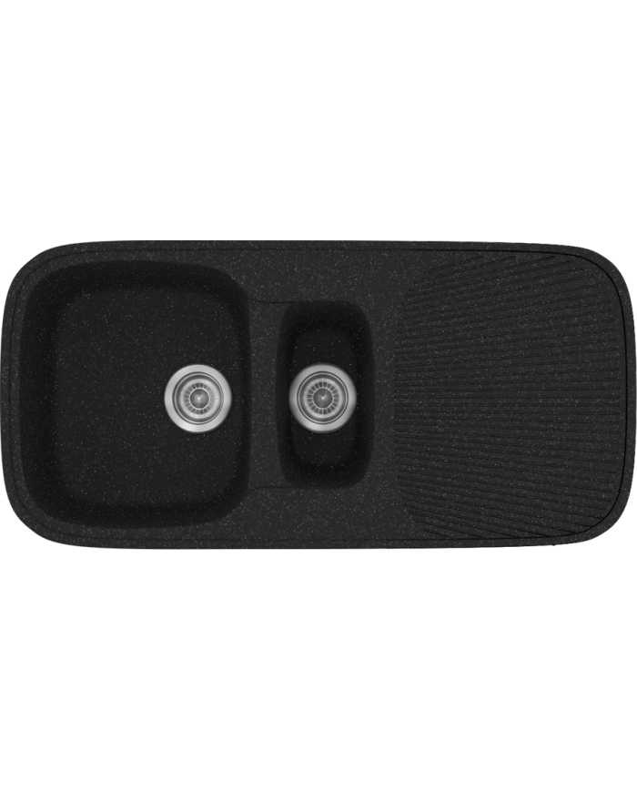 Sanitec Classic 301 Synthetic Granite Sink (97 X 50cm) Reversible