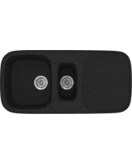 Sanitec Classic 301 Synthetic Granite Sink (97 X 50cm) Reversible