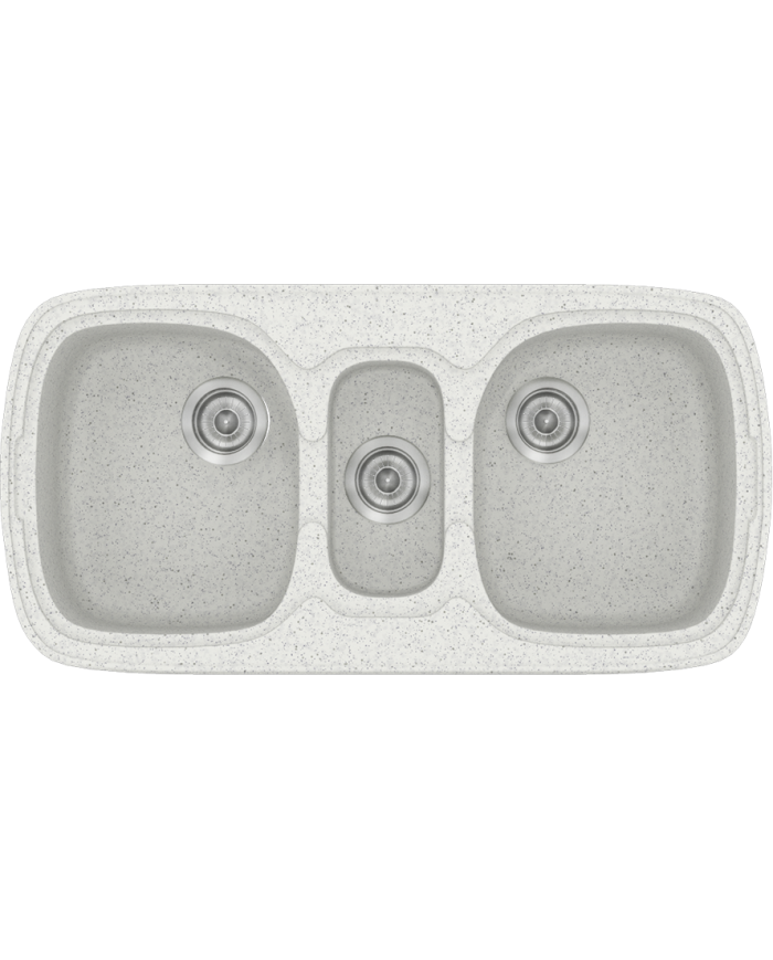 Νεροχύτης Συνθετικός Γρανίτης Sanitec Classic 303 (96 X 51cm)