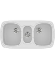 Νεροχύτης Συνθετικός Γρανίτης Sanitec Classic 303 (96 X 51cm)