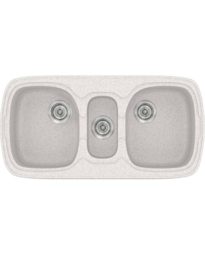 Νεροχύτης Συνθετικός Γρανίτης Sanitec Classic 303 (96 X 51cm)