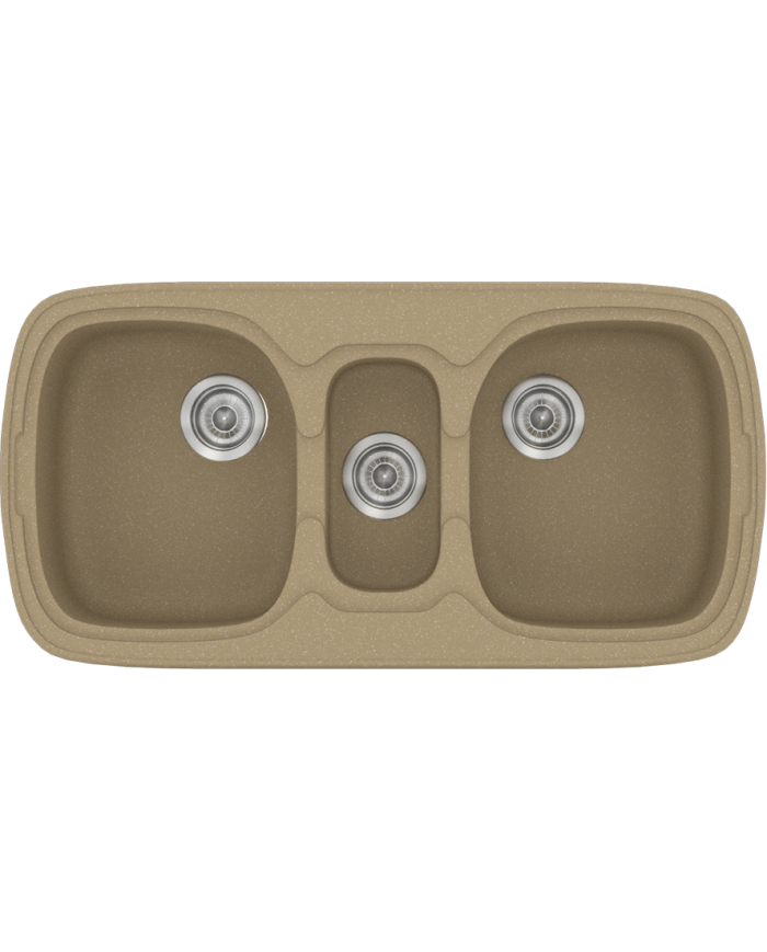 Νεροχύτης Συνθετικός Γρανίτης Sanitec Classic 303 (96 X 51cm)