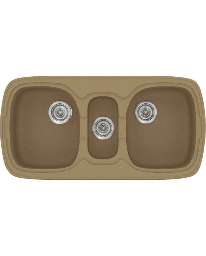 Νεροχύτης Συνθετικός Γρανίτης Sanitec Classic 303 (96 X 51cm)