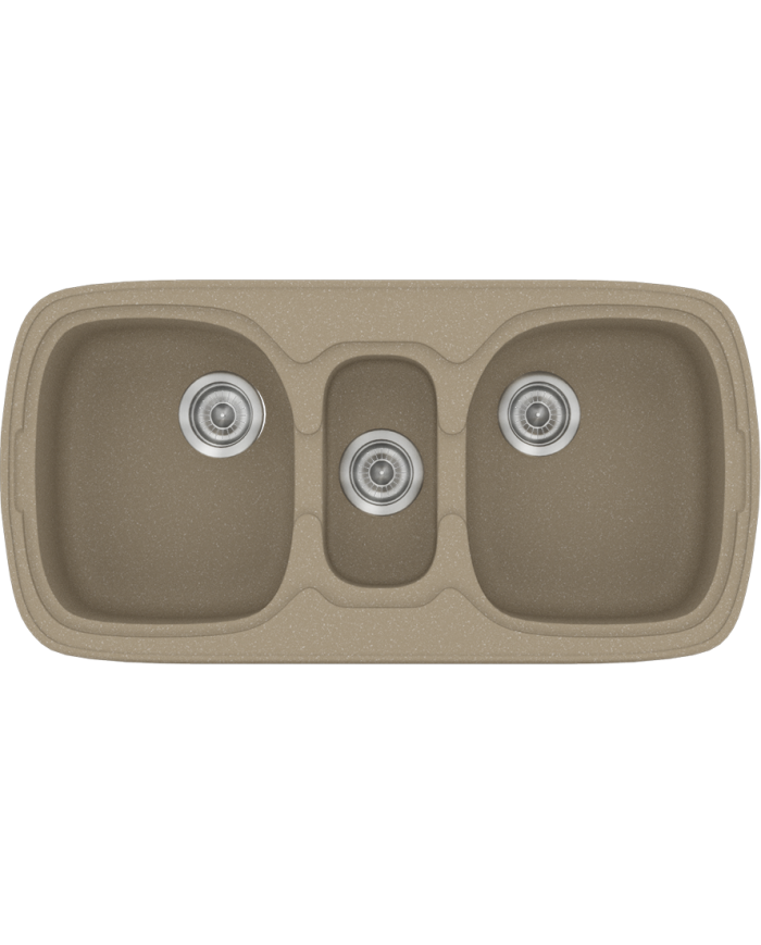 Νεροχύτης Συνθετικός Γρανίτης Sanitec Classic 303 (96 X 51cm)