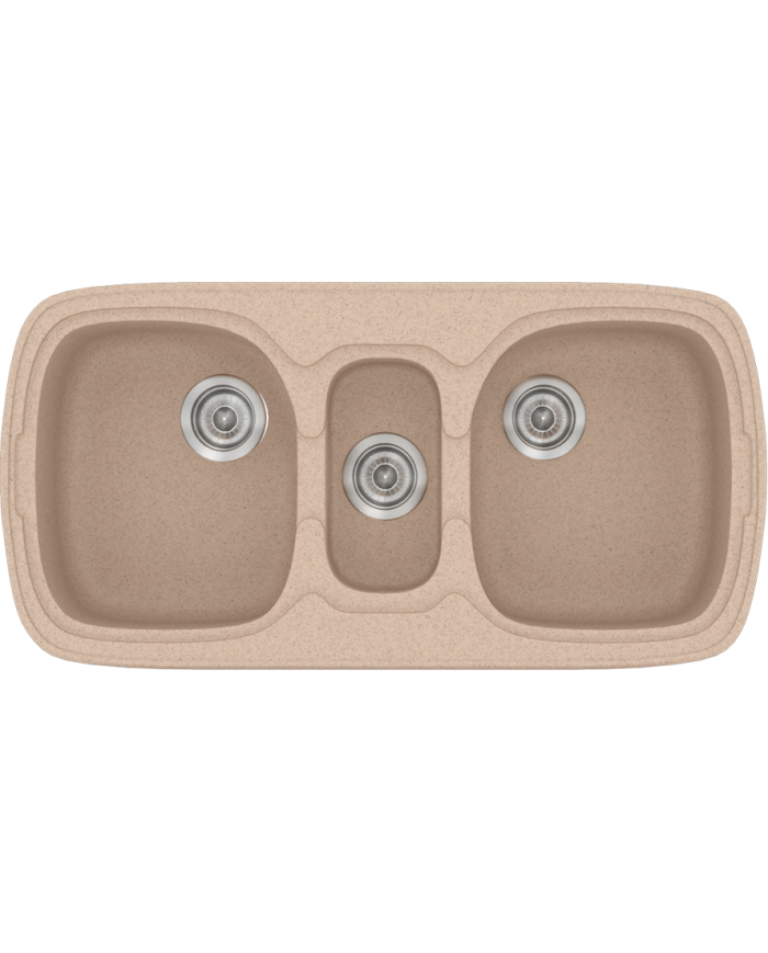 Νεροχύτης Συνθετικός Γρανίτης Sanitec Classic 303 (96 X 51cm)