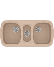 Νεροχύτης Συνθετικός Γρανίτης Sanitec Classic 303 (96 X 51cm)