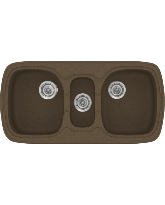 Νεροχύτης Συνθετικός Γρανίτης Sanitec Classic 303 (96 X 51cm)